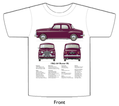 Rover 95 1962-64 T-shirt Front